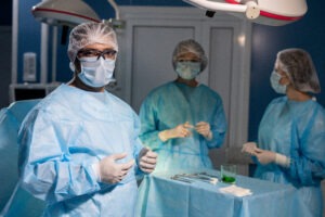 surgeons in the operating room