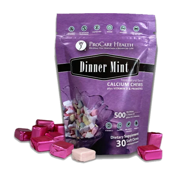 Calcium Soft Chew | Dinner Mint