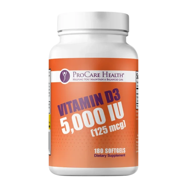 Vitamin D3 | 5,000 IU | Softgel